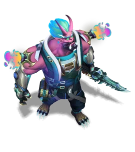 Street Demons Dr. Mundo Turquoise chroma