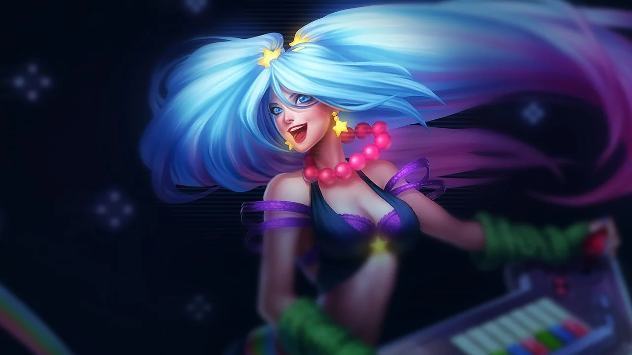 Arcade Sona splash art