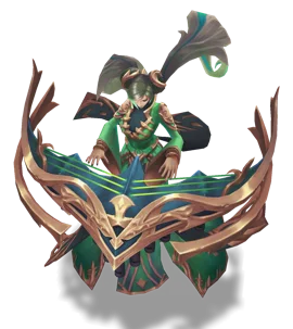 Pentakill Lost Chapter Sona Emerald chroma