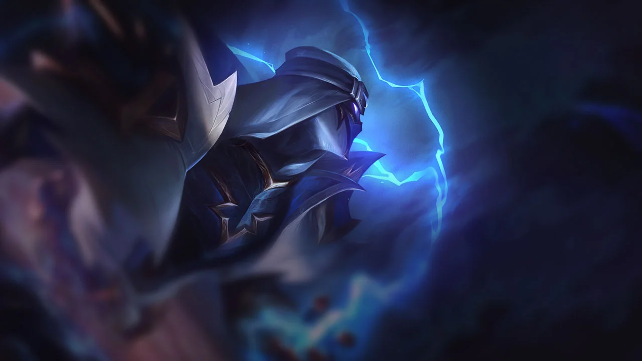 Shockblade Kassadin splash art