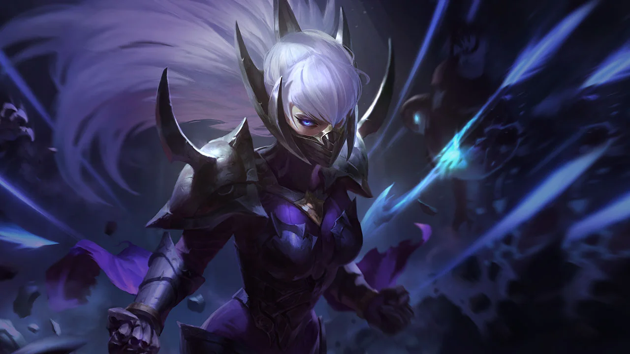 Nightblade Irelia splash art