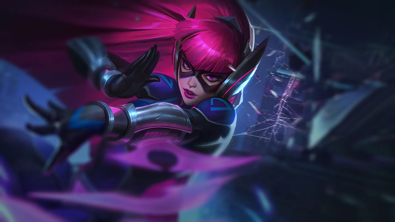 Infiltrator Irelia splash art