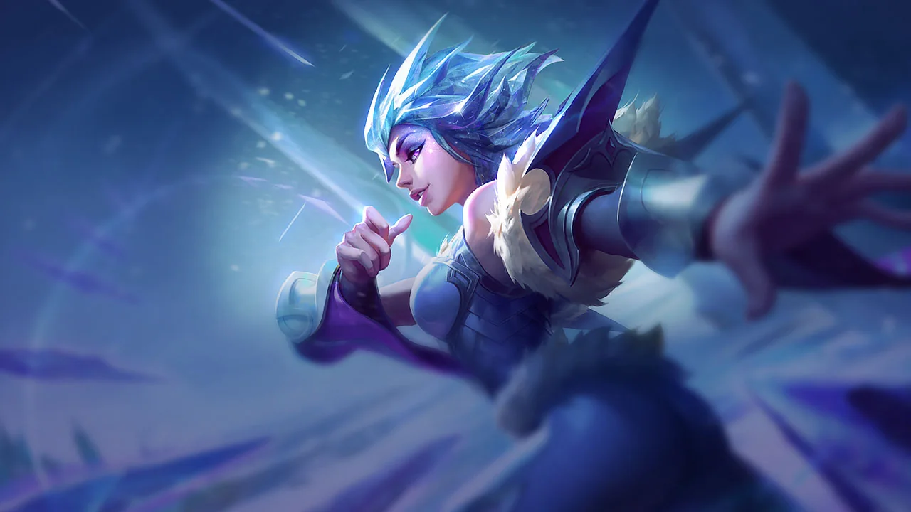 Frostblade Irelia splash art