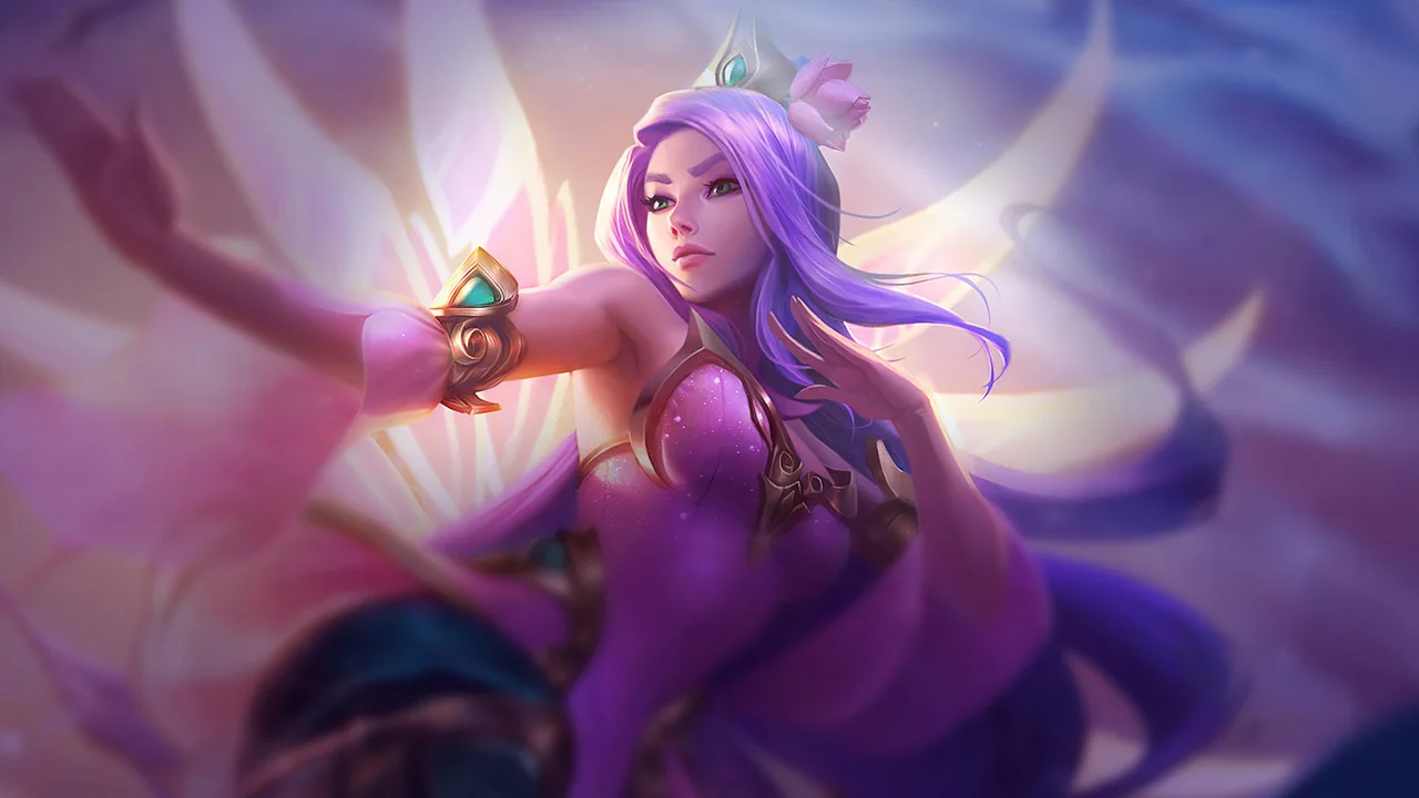 Order of the Lotus Irelia splash art