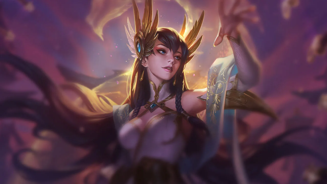 Divine Sword Irelia splash art