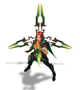 High Noon Irelia Emerald chroma