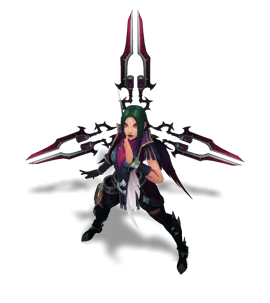 High Noon Irelia Obsidian chroma