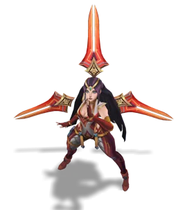 Sentinel Irelia Ruby chroma