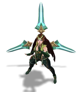 Sentinel Irelia Emerald chroma