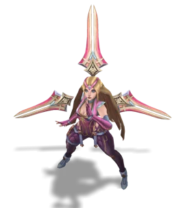 Sentinel Irelia Rose Quartz chroma