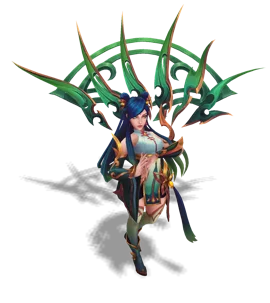 Mythmaker Irelia Emerald chroma