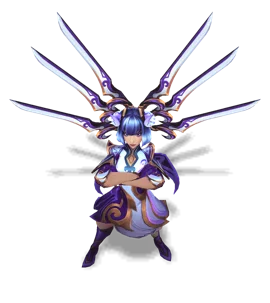 Porcelain Irelia Tanzanite chroma