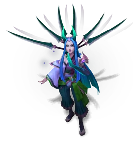 Spirit Blossom Irelia Turquoise chroma