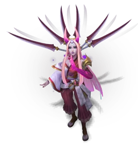 Spirit Blossom Irelia Rose Quartz chroma