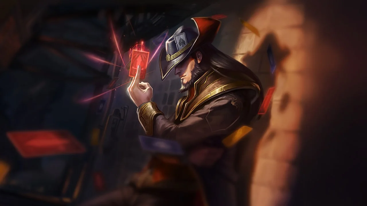 Original Twisted Fate splash art
