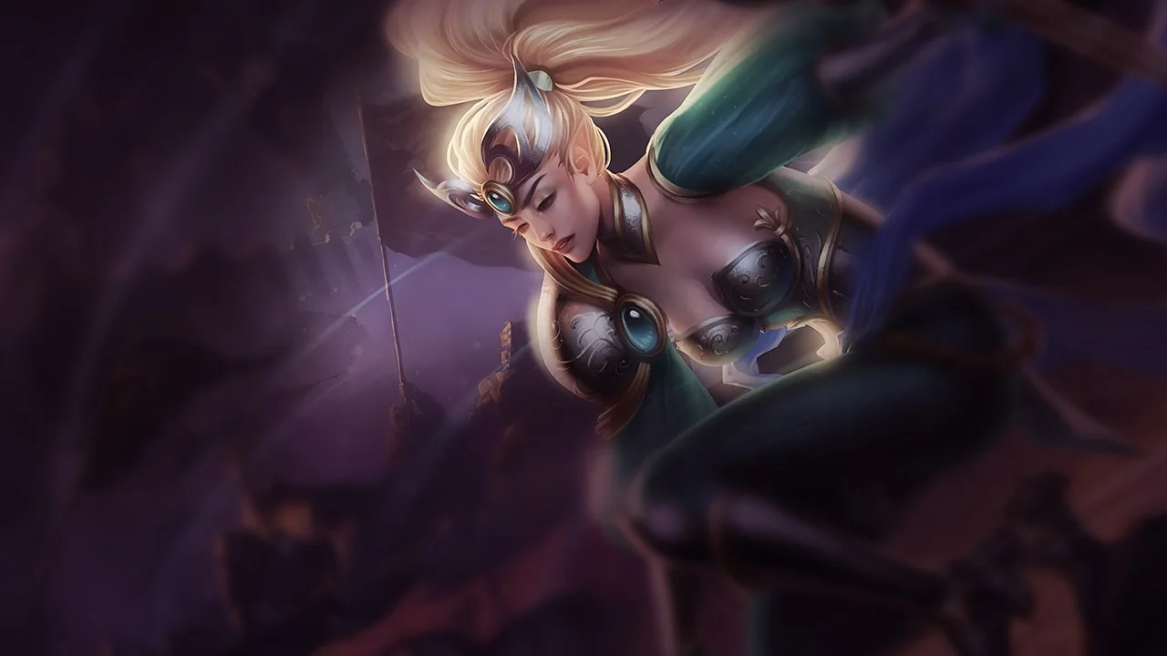 Victorious Janna splash art