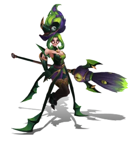 Bewitching Janna Emerald chroma