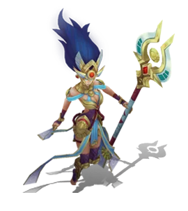 Guardian of the Sands Janna Sapphire chroma