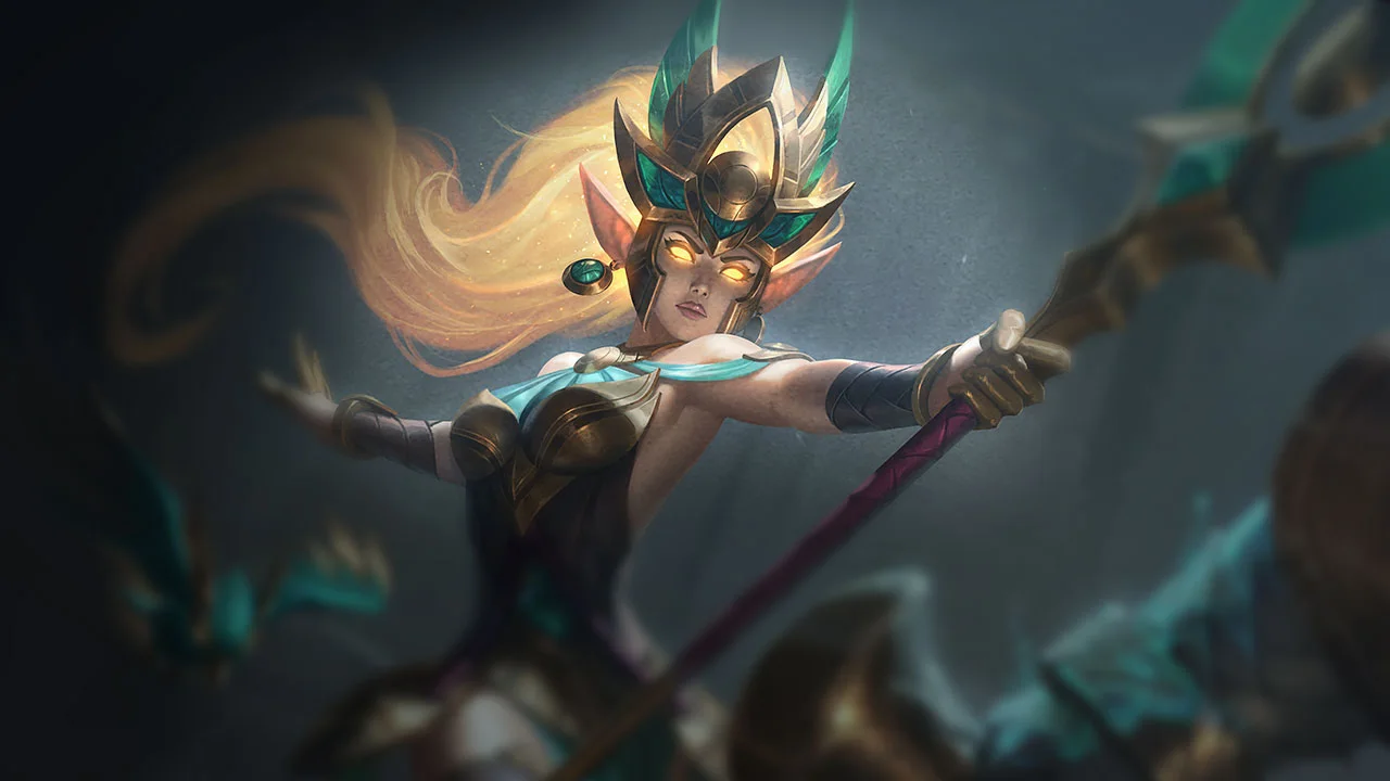 Guardian of the Sands Janna splash art