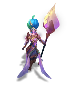 Battle Queen Janna Amethyst chroma