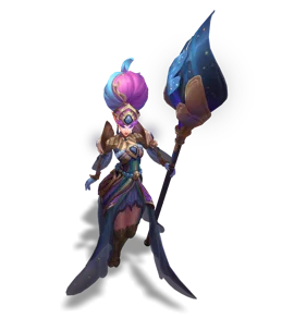 Battle Queen Janna Obsidian chroma