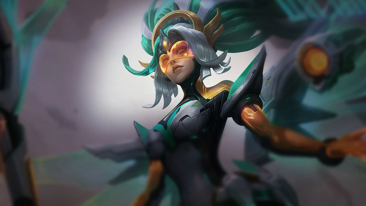 Cyber Halo Janna splash art
