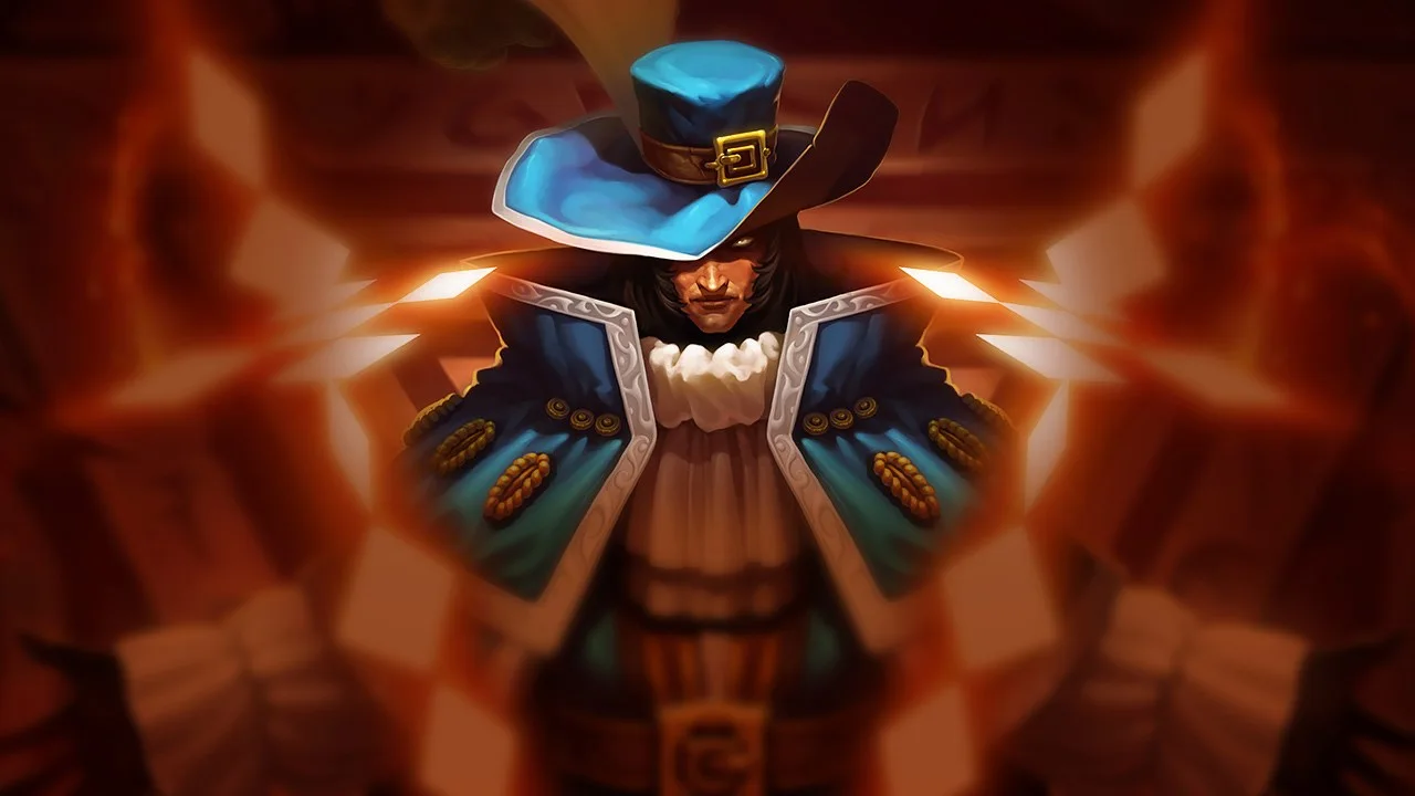 Musketeer Twisted Fate splash art