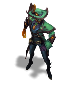 Crime City Nightmare Twisted Fate Emerald chroma