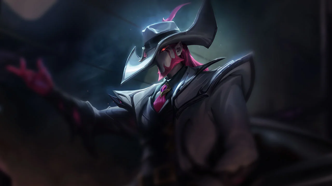 Crime City Nightmare Twisted Fate splash art