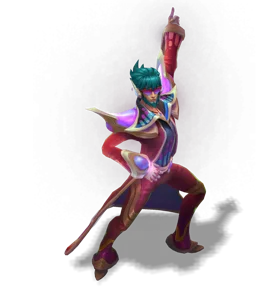 Space Groove Twisted Fate Ruby chroma