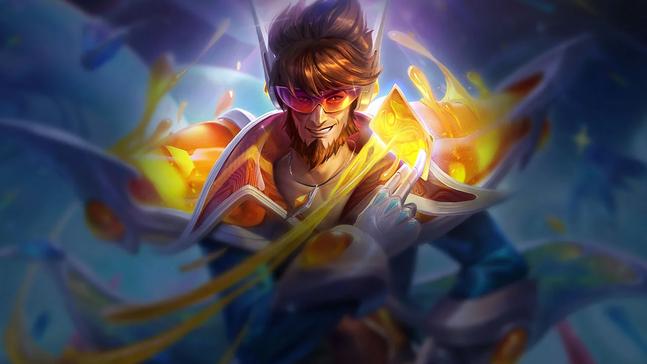 Space Groove Twisted Fate splash art