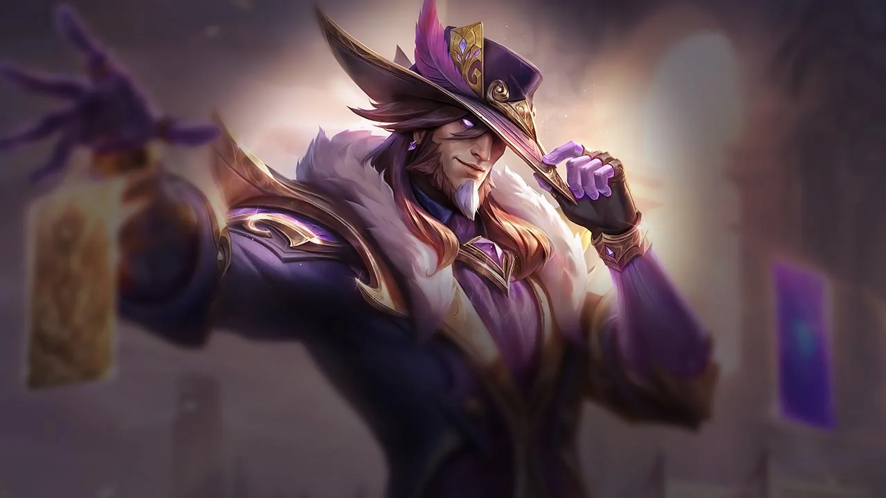 Victorious Twisted Fate splash art