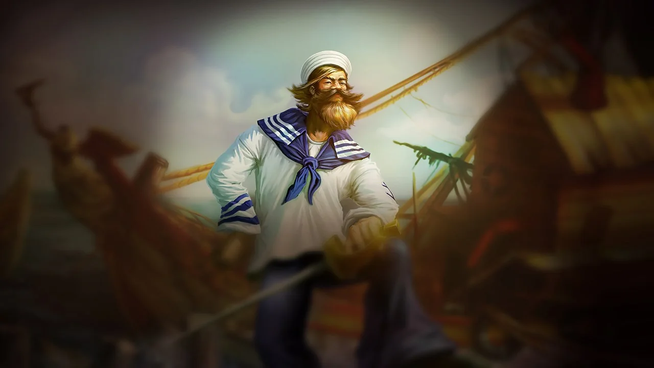 Sailor Gangplank splash art