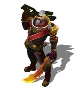 Dreadnova Gangplank Obsidian chroma