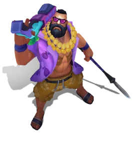 Pool Party Gangplank Amethyst chroma