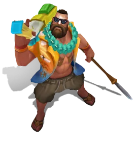 Pool Party Gangplank Citrine chroma