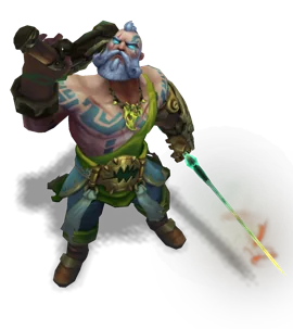 Gangplank the Betrayer Gangplank Emerald chroma