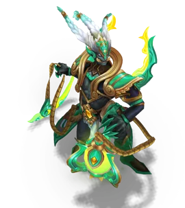 Lunar Emperor Thresh Emerald chroma