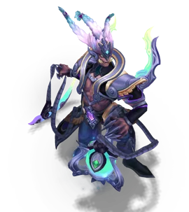 Lunar Emperor Thresh Obsidian chroma