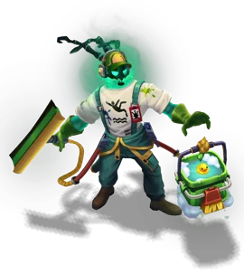 Janitor Thresh Emerald chroma