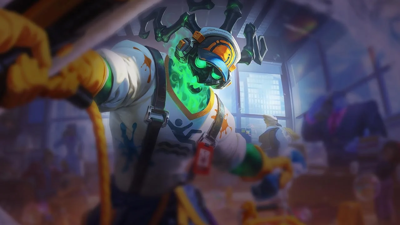 Janitor Thresh splash art