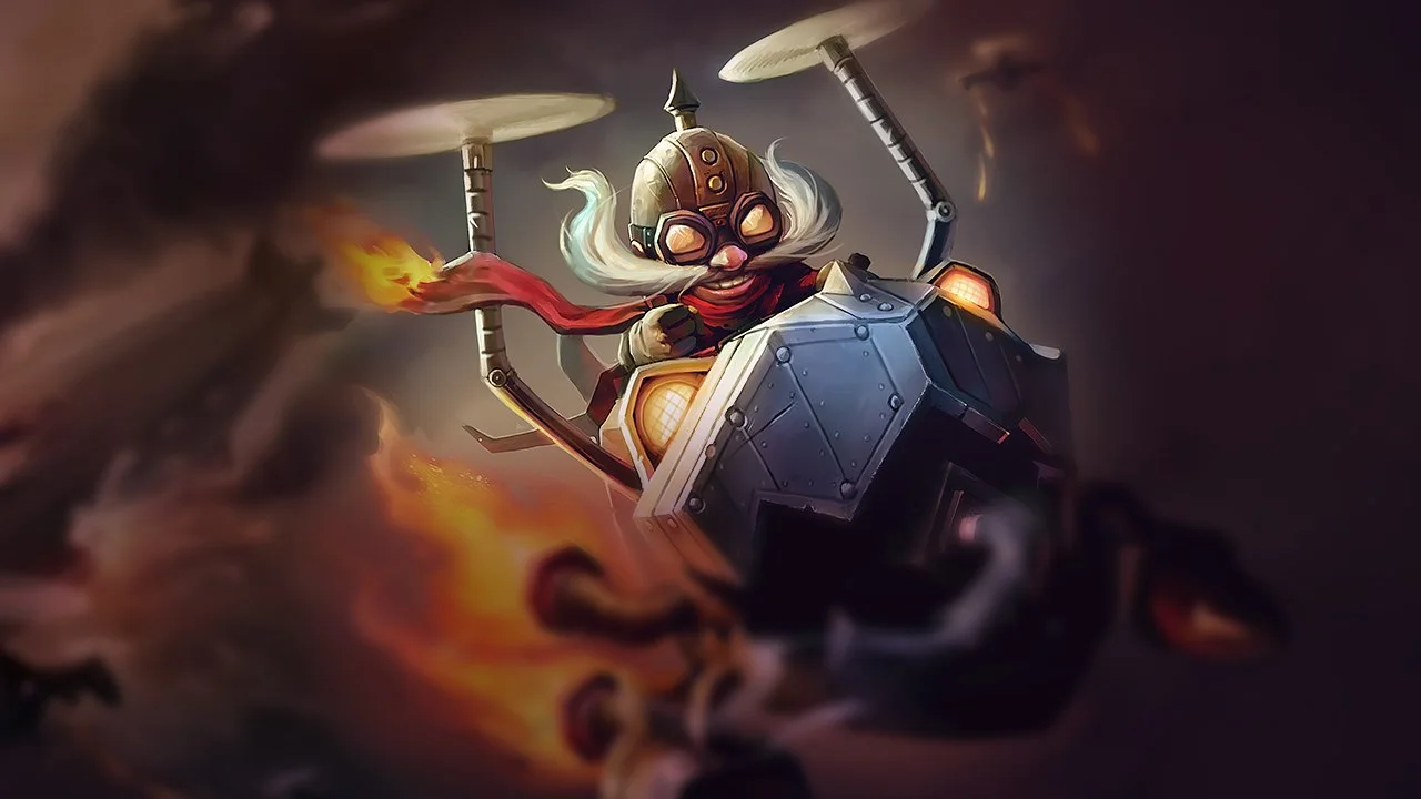 Original Corki splash art