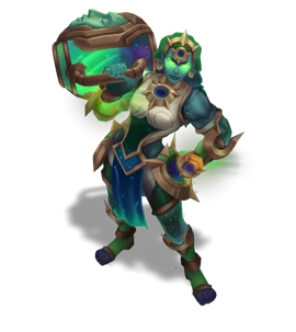 Cosmic Invoker Illaoi Emerald chroma