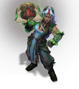 Snow Moon Illaoi Emerald chroma
