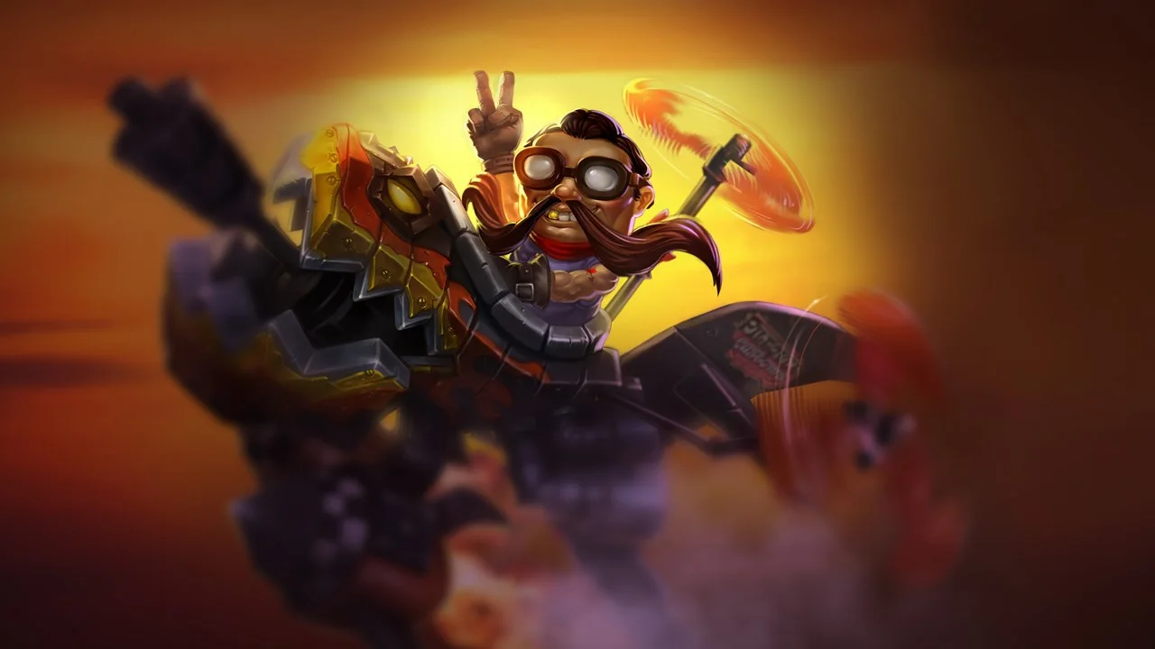 Hot Rod Corki splash art