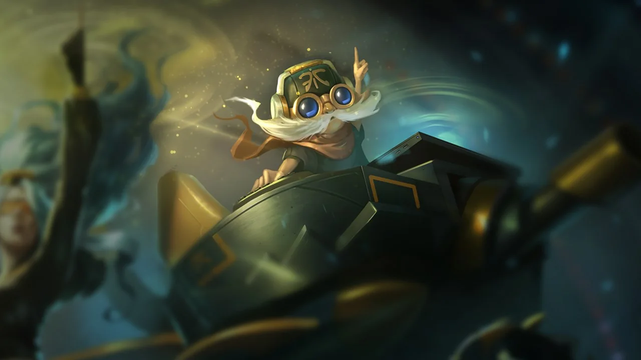 Fnatic Corki splash art
