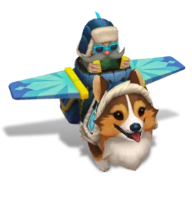 Corgi Corki Aquamarine chroma