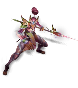 Faerie Court Kalista Rose Quartz chroma