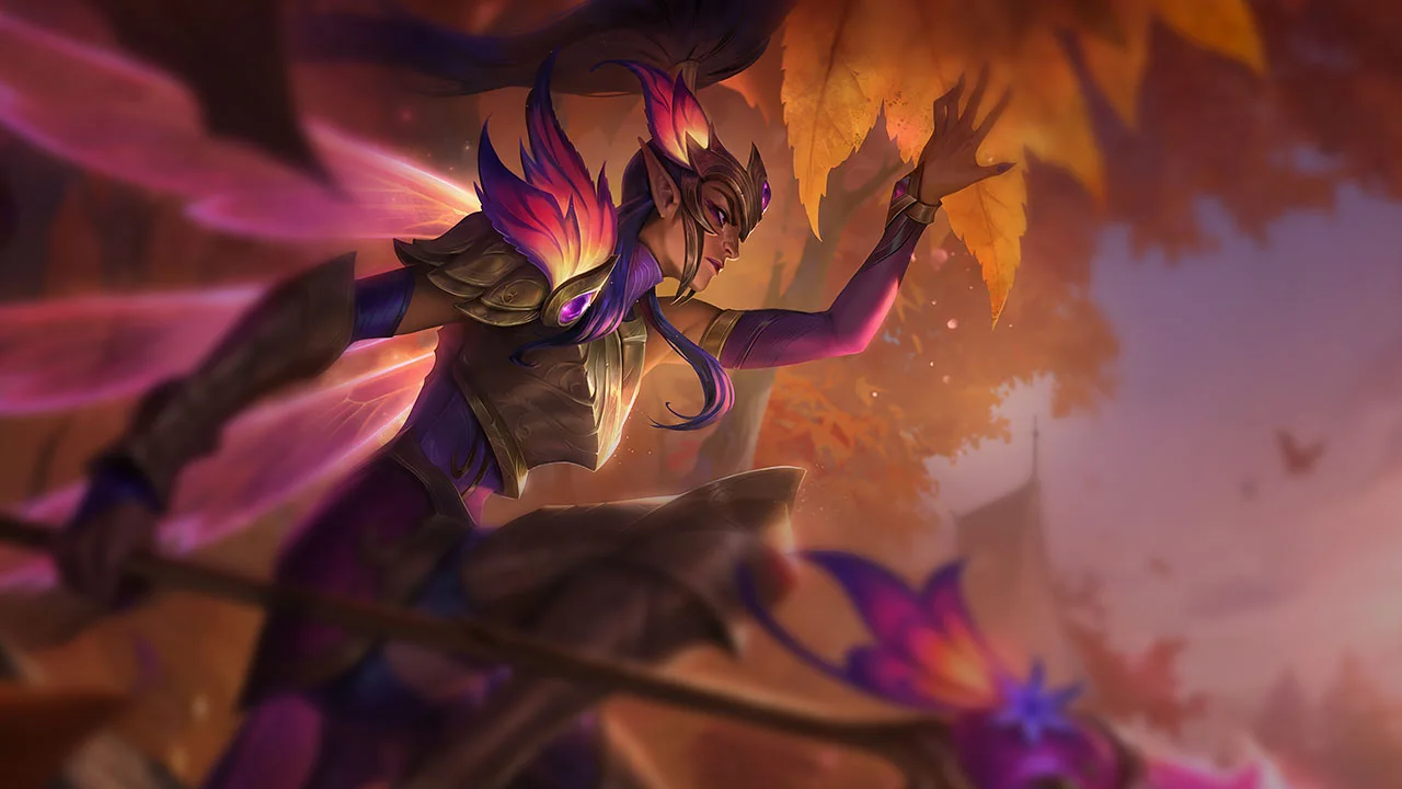 Faerie Court Kalista splash art