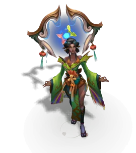 Spirit Blossom Emerald chroma